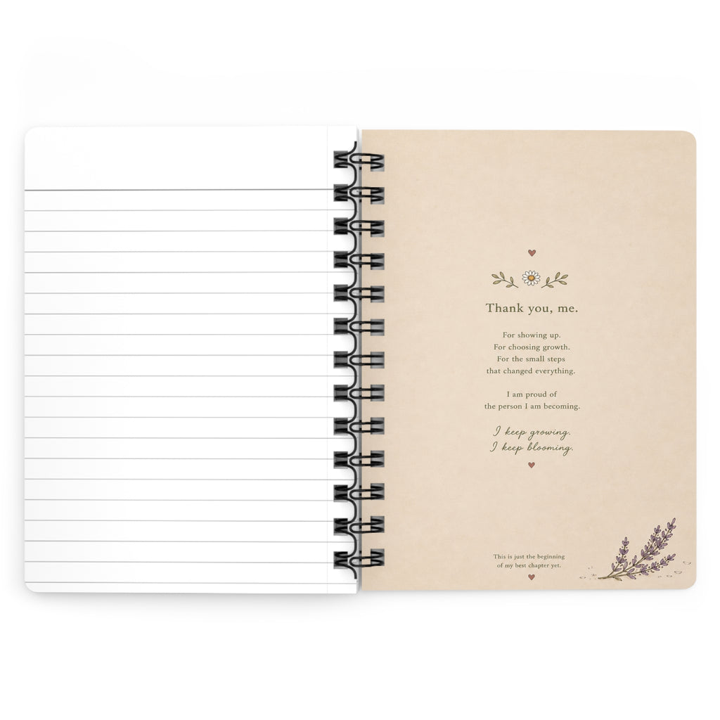 Cozy Garden Journal — Spiral Notebook for Plant Lovers & Daily Gardening Notes