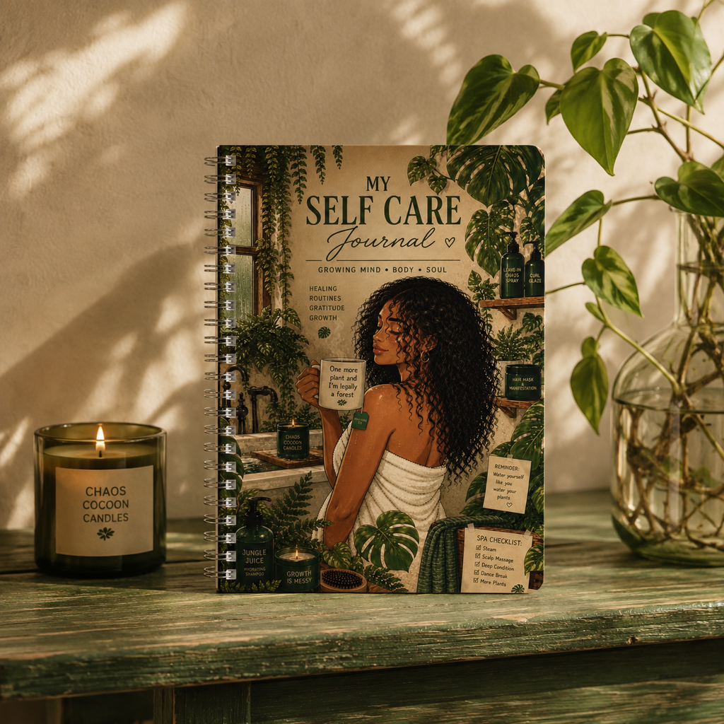 My Self Care Journal — A5 Wirobound Softcover Notebook