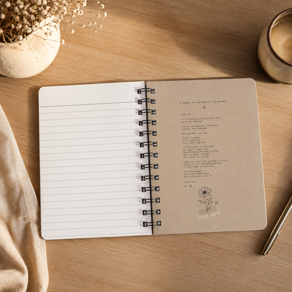 Another Day Spiral Journal — Empowered Urban Girl Notebook