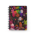 Journal — Bold Feminist Illustrated Spiral Notebook: "Your Story. Your Rules. Your Revolution."