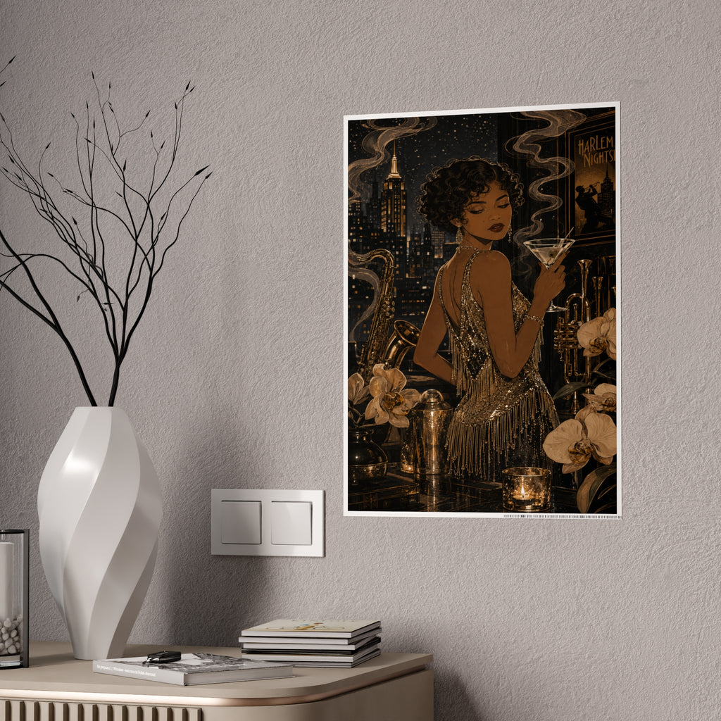 Art Deco Cocktail Poster